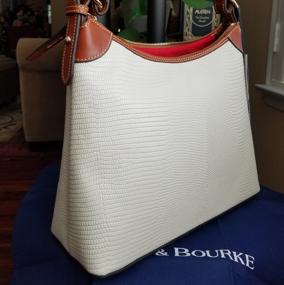 NWT DOONEY & BOURKE Embossed Leather - Picture 4 of 11